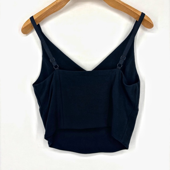 Cabi Bralette # 5332, Black Camisole Style Adjustable Strap Bra Top, Medium - Picture 14 of 16